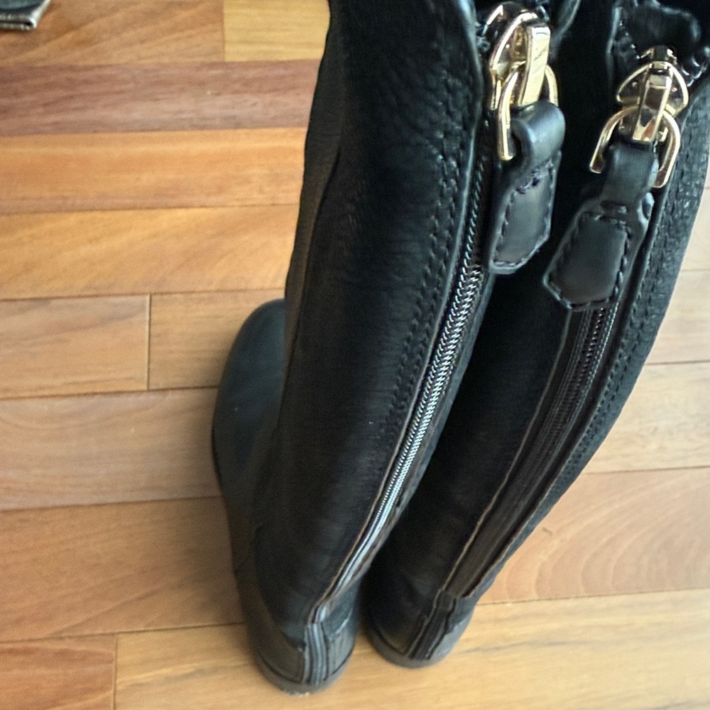 Tory Burch Black Over-the-Knee Boots - Picture 5 of 7